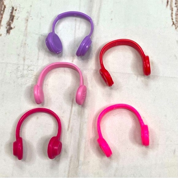 Mattel Barbie Headphone accessories bundle of 5 - Picture 5 of 5